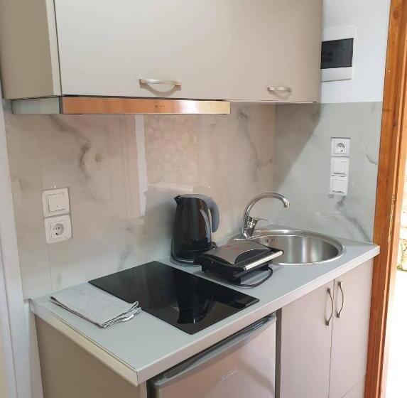 استودیو استاندارد با چشم‌انداز دریا و بالکن, Apart Hotel Llazari