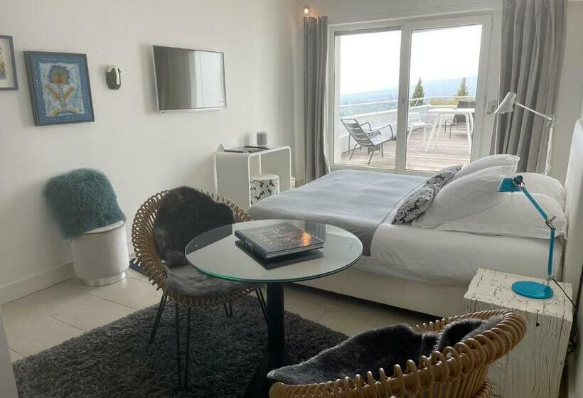 اتاق استاندارد با تخت بزرگ, La Villa Haute Corniche