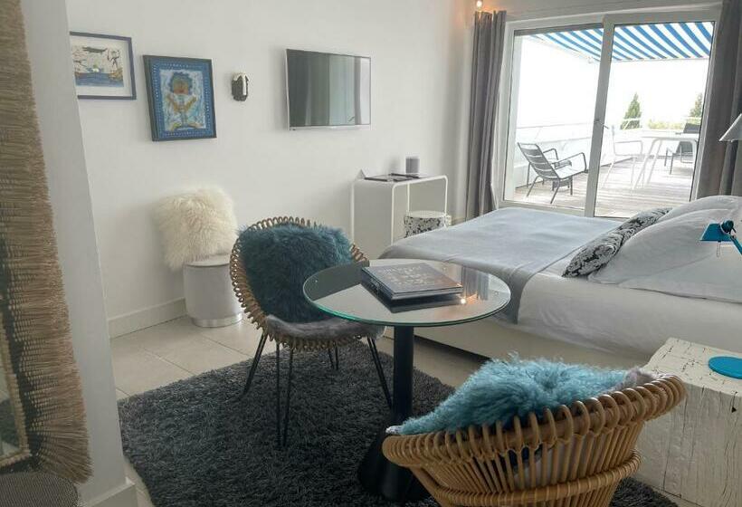 اتاق استاندارد با تخت بزرگ, La Villa Haute Corniche