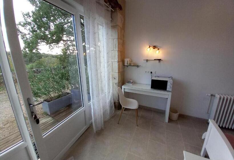 اتاق استاندارد با چشم‌انداز, Villa Du Cerf Thibault