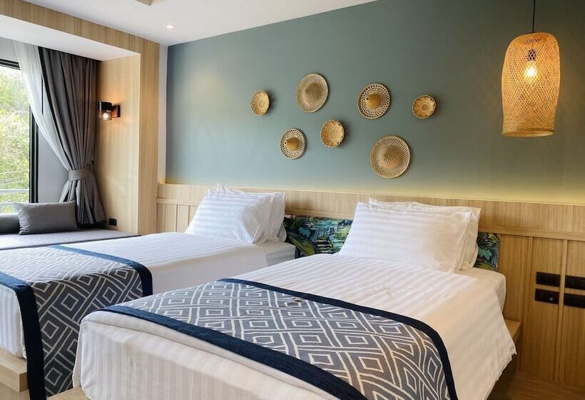 اتاق لوکس با چشم‌انداز استخر, Baan Taranya Koh Yao Yai Resort
