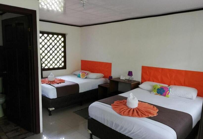 اتاق استاندارد با 2 تخت دوبل, Aracari Garden Hostel