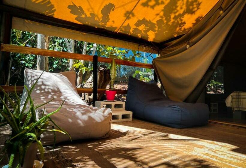 اتاق لوکس, Glamping Hotel Flor Y Bambu