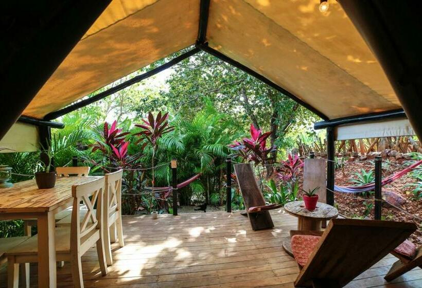 اتاق لوکس چهار تخته, Glamping Hotel Flor Y Bambu