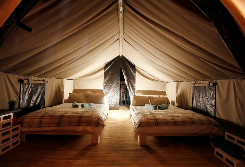 اتاق لوکس چهار تخته, Glamping Hotel Flor Y Bambu