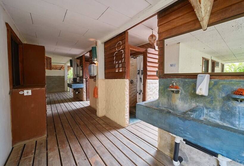 Bed in Shared Room with Shared Bathroom, Playa 506 Beachfront Hostel