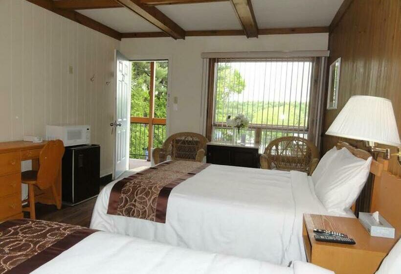 اتاق استاندارد با 2 تخت دوبل, Motel Chantolac