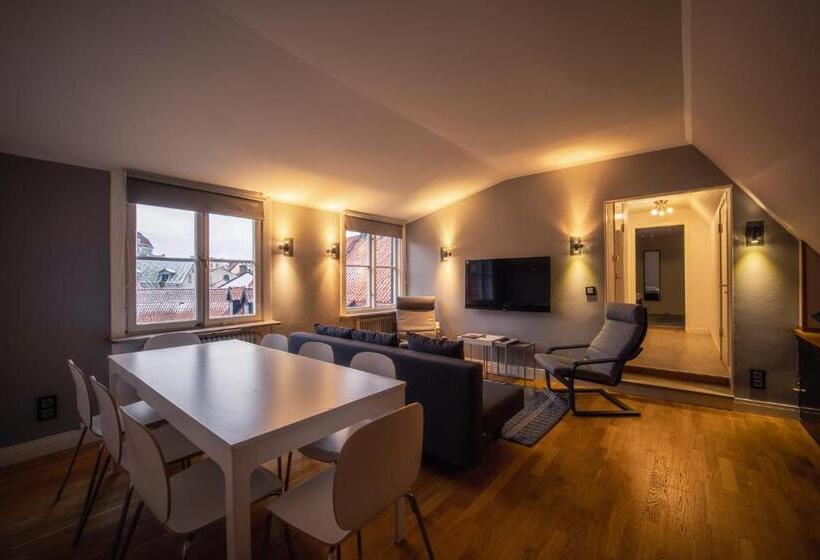 آپارتمان 1 خوابه, Stora Torget   Visby Lägenhetshotell