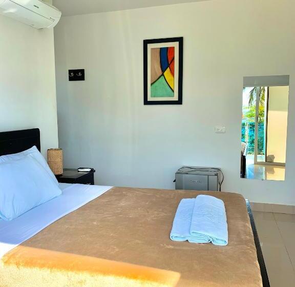 اتاق استاندارد با چشم‌انداز دریا, Hostal Viña Del Mar