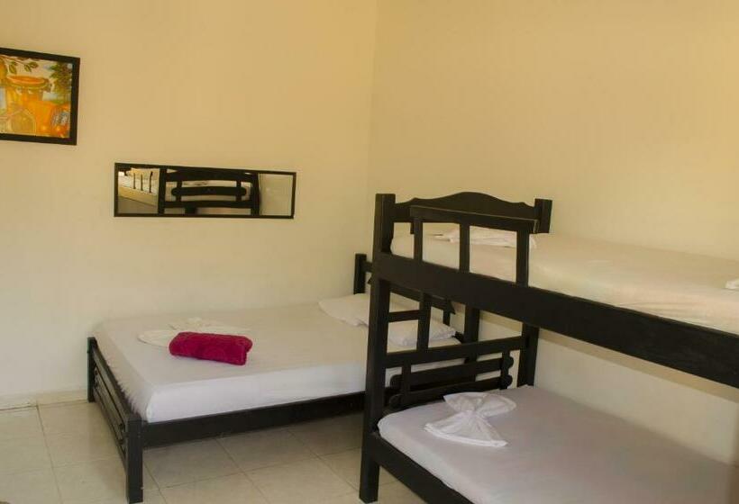 اتاق استاندارد, Hostel Nirvana Taganga