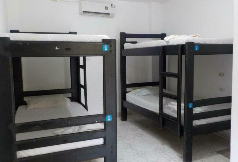 تختخواب در اتاق مشترک, Hostel Nirvana Taganga