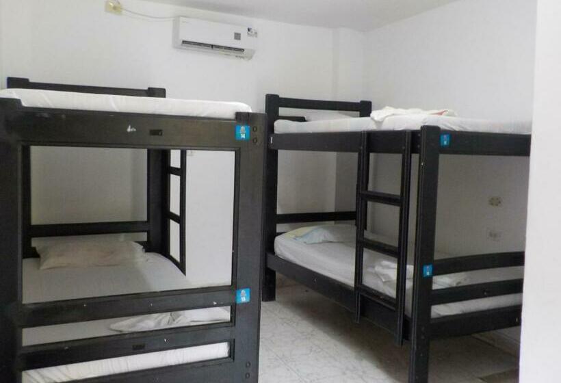 تختخواب در اتاق مشترک, Hostel Nirvana Taganga