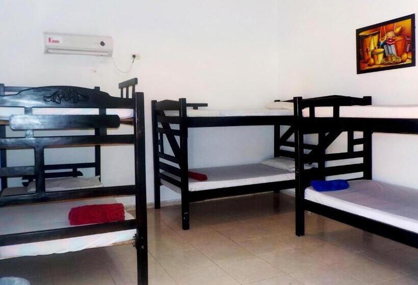 تختخواب در اتاق مشترک, Hostel Nirvana Taganga