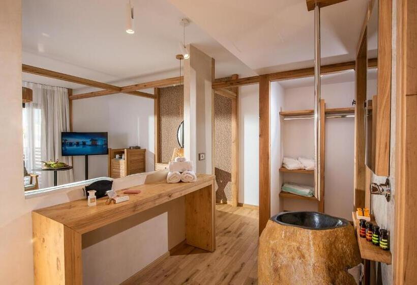 프리미엄 룸 풀장 전망, Stella Island Luxury Resort & Spa