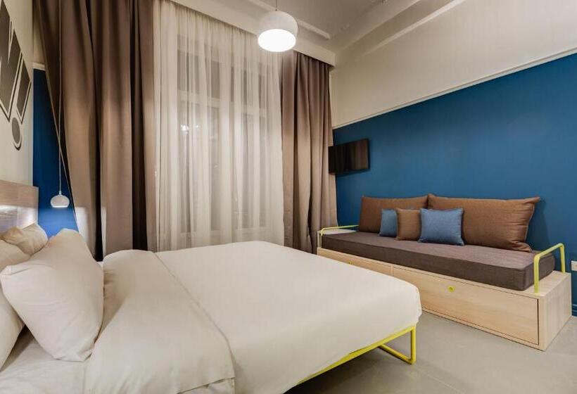 اتاق استاندارد با چشم‌انداز شهر, Colors Urban Hotel Thessaloniki