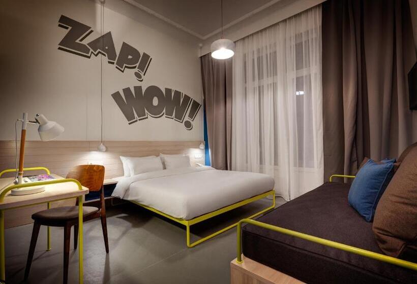 اتاق استاندارد با چشم‌انداز شهر, Colors Urban Hotel Thessaloniki