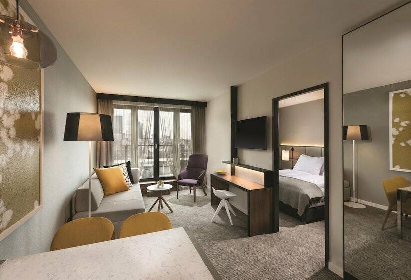 آپارتمان 1 خوابه پریمیوم با بالکن, Adina Apartment Hotel Frankfurt Westend