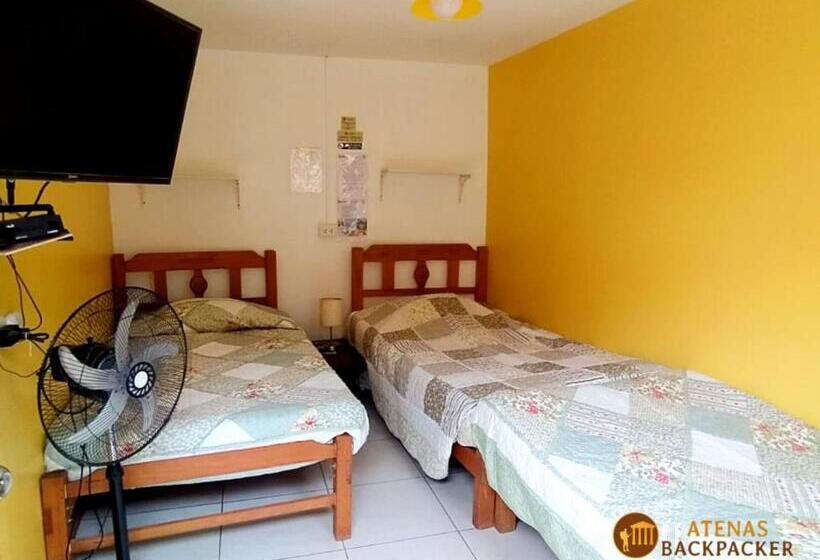 اتاق استاندارد سه نفره, Atenas Backpacker Hospedaje