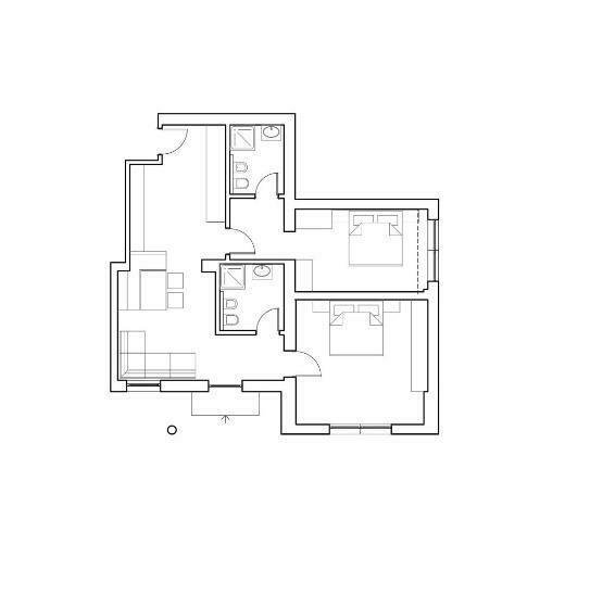 آپارتمان 2 خوابه, Residence Majarai