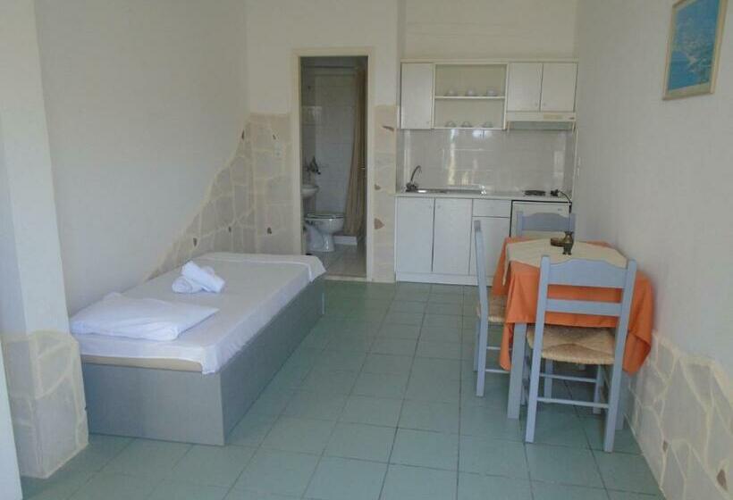 آپارتمان 1 خوابه با چشم‌انداز دریا, Apartment Hotel Irida