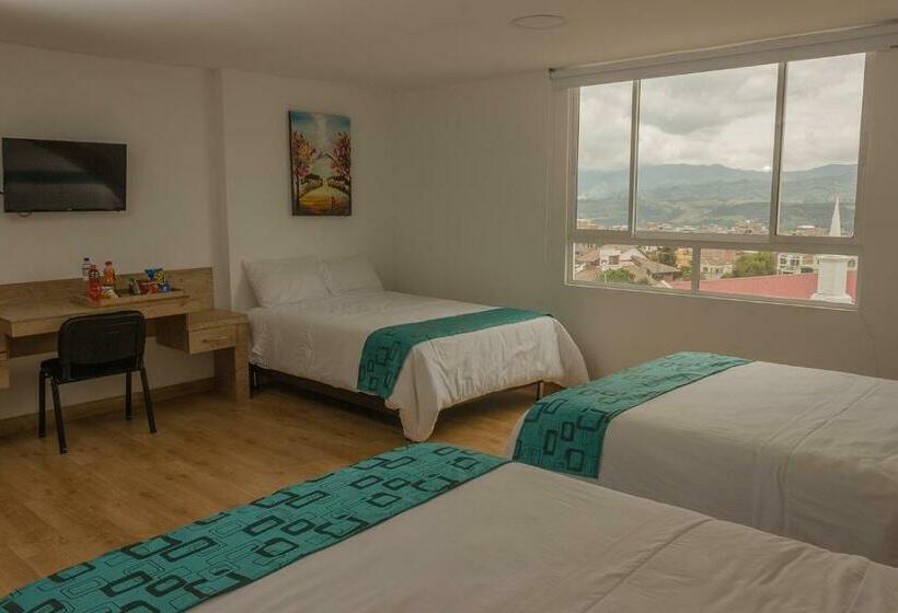 اتاق استاندارد سه نفره, Nogal Suite Hotel Ipiales