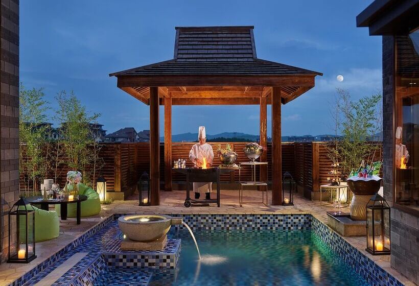 ویلای یک اتاق خوابه با استخر شنا, Anantara Guiyang Resort