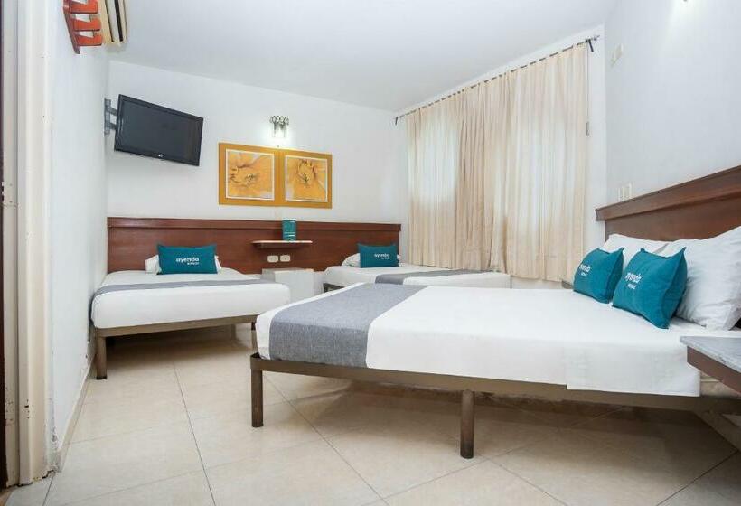 اتاق استاندارد چهار تخته, Mar Azul Neiva