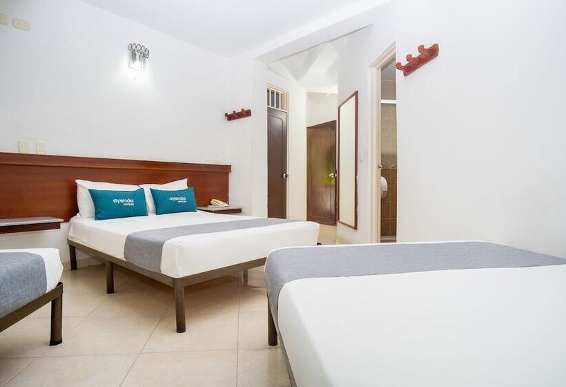 اتاق استاندارد چهار تخته, Mar Azul Neiva