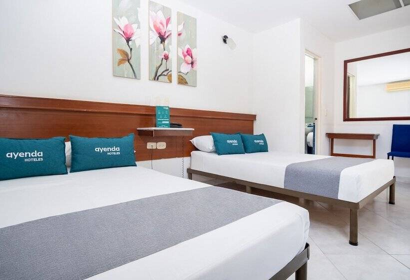 اتاق استاندارد چهار تخته, Mar Azul Neiva