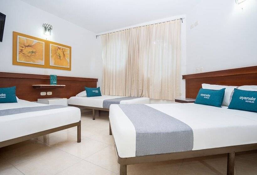 اتاق استاندارد چهار تخته, Mar Azul Neiva