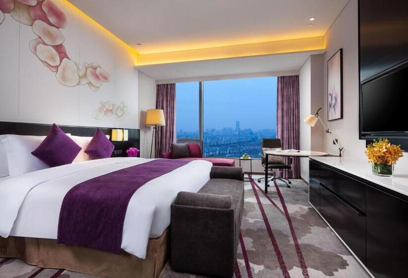 اتاق استاندارد با تخت بزرگ برای معلولان, Crowne Plaza Kunshan