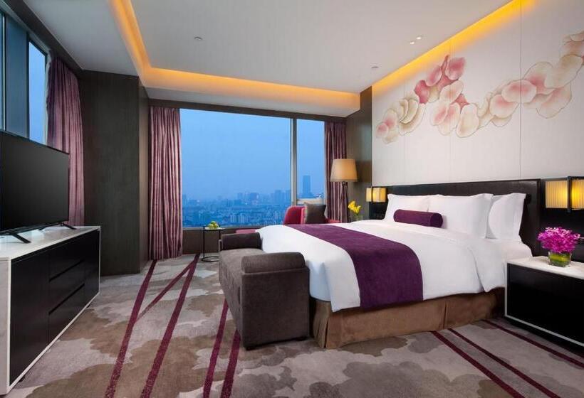 اتاق استاندارد با تخت بزرگ برای معلولان, Crowne Plaza Kunshan
