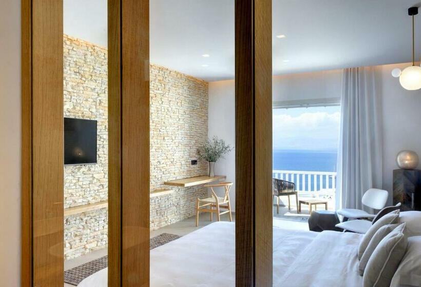 Junior Suite Sea View, Myconian Naia  Preferred S And Resorts