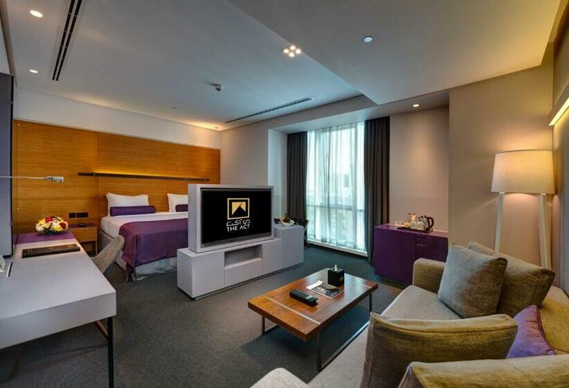 اتاق سوپریور با چشم‌انداز شهر, The Act Hotel Sharjah