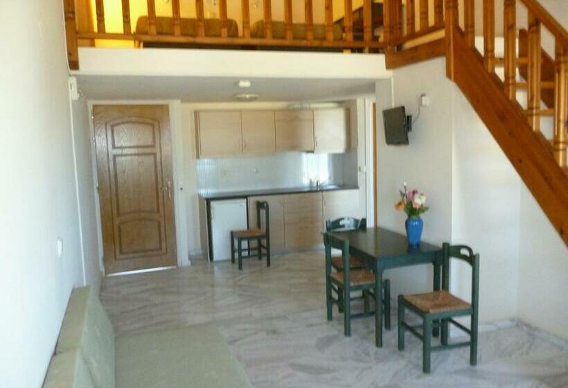 اتاق دوبلکس, Mythos Beach Hotel Apartments
