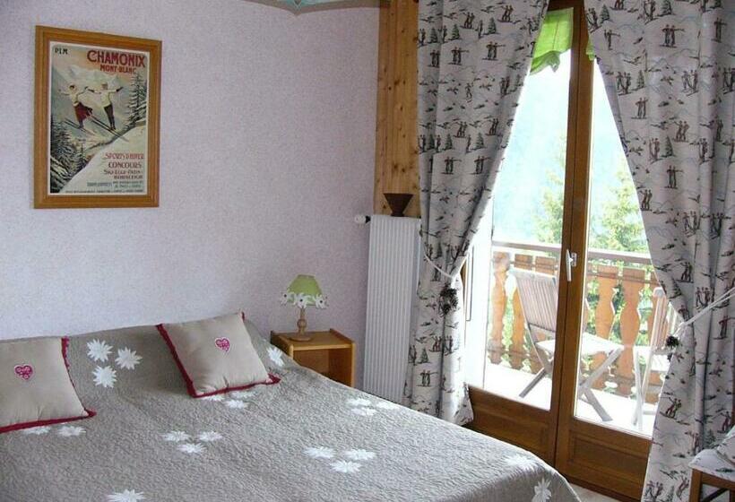 اتاق استاندارد با بالکن, Chalet Titlis