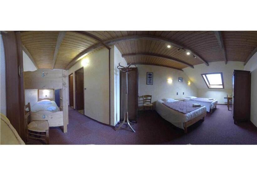اتاق سوپریور چهار تخته, Hôtel Les Gardettes