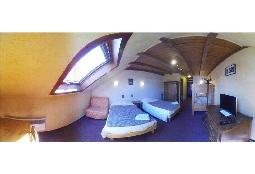 اتاق سوپریور چهار تخته, Hôtel Les Gardettes
