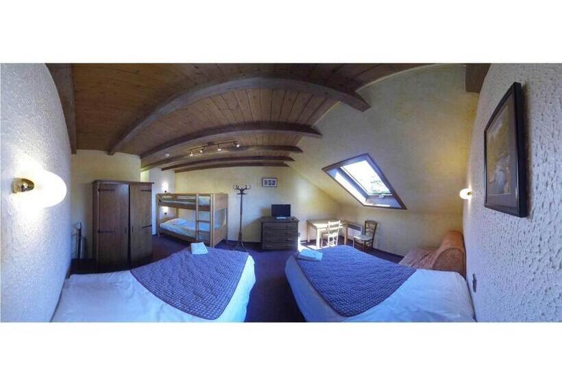 اتاق سوپریور چهار تخته, Hôtel Les Gardettes