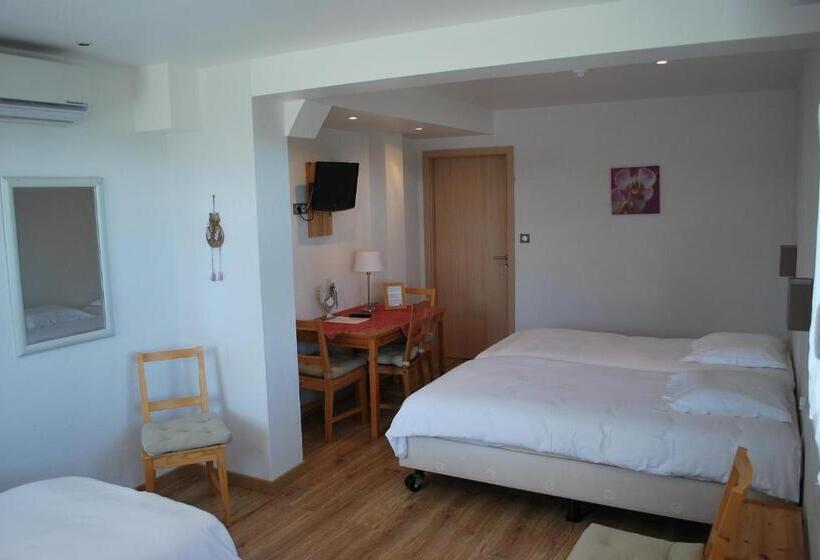 اتاق استاندارد سه نفره, Chambres D'hôtes Les Vignes