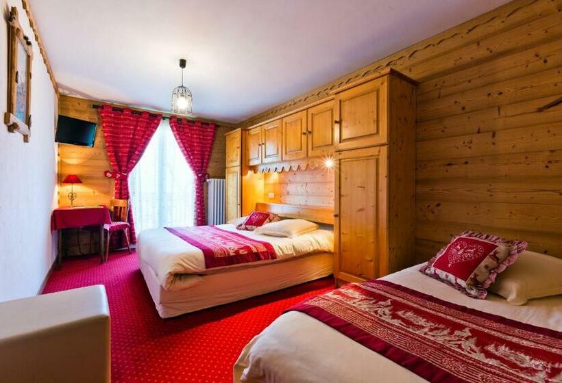 اتاق استاندارد سه نفره, Hôtel Le Tremplin