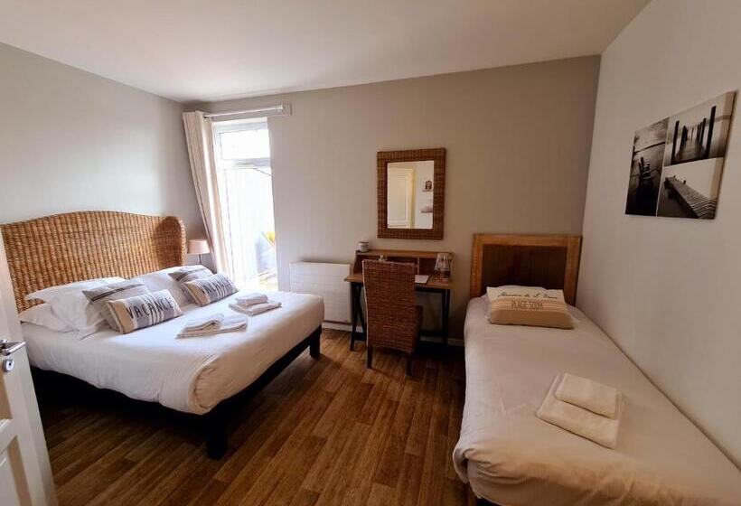 اتاق راحتی سه تخته, Logis Hôtel La Chaize