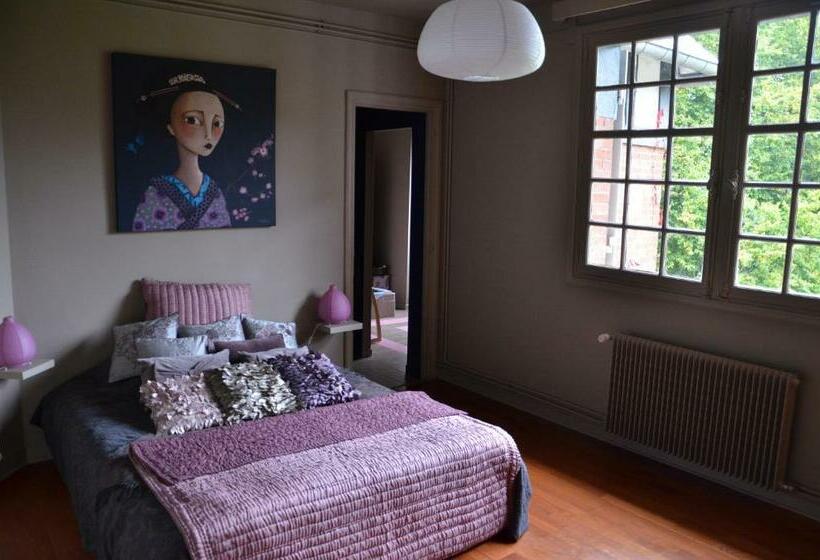 اتاق استاندارد با چشم‌انداز باغ, Chambres D Hôtes & Spa Le Chat Chez Qui J Habite