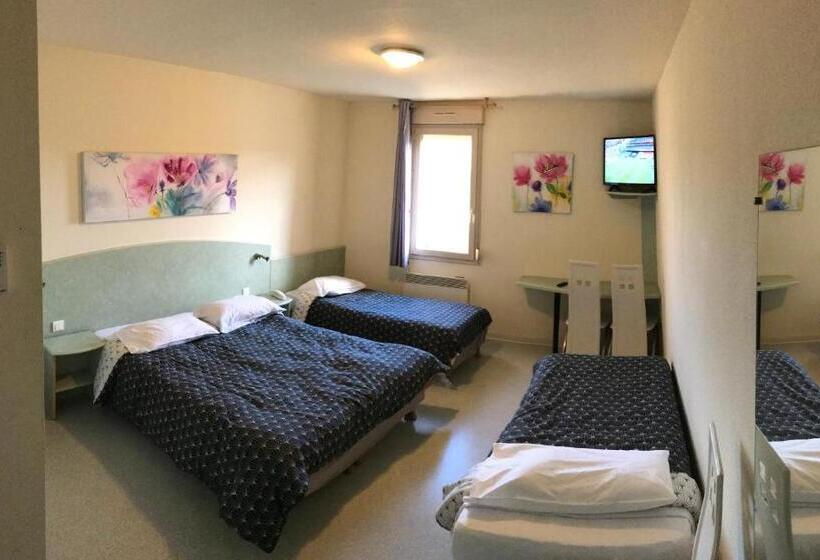 اتاق استاندارد چهار تخته, Abel Hôtel