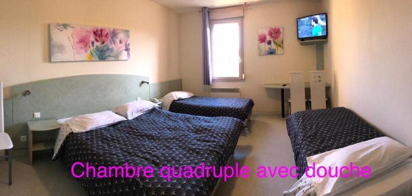 اتاق استاندارد چهار تخته, Abel Hôtel