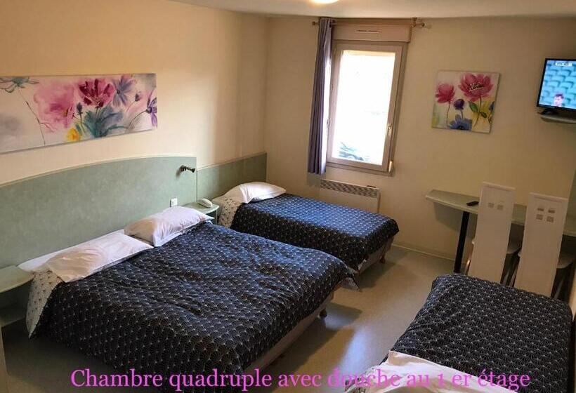 اتاق استاندارد چهار تخته, Abel Hôtel