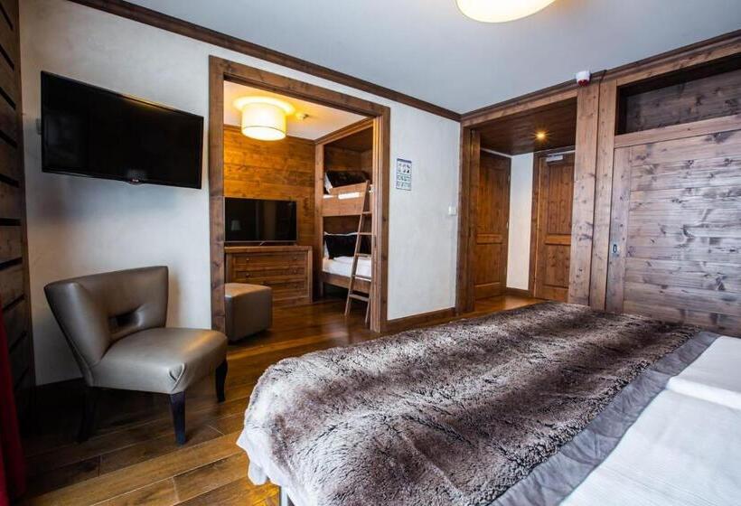 اتاق لوکس خانوادگی, Hôtel Champs Fleuris Morzine
