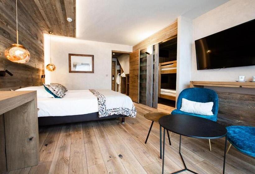 اتاق لوکس خانوادگی, Hôtel Champs Fleuris Morzine