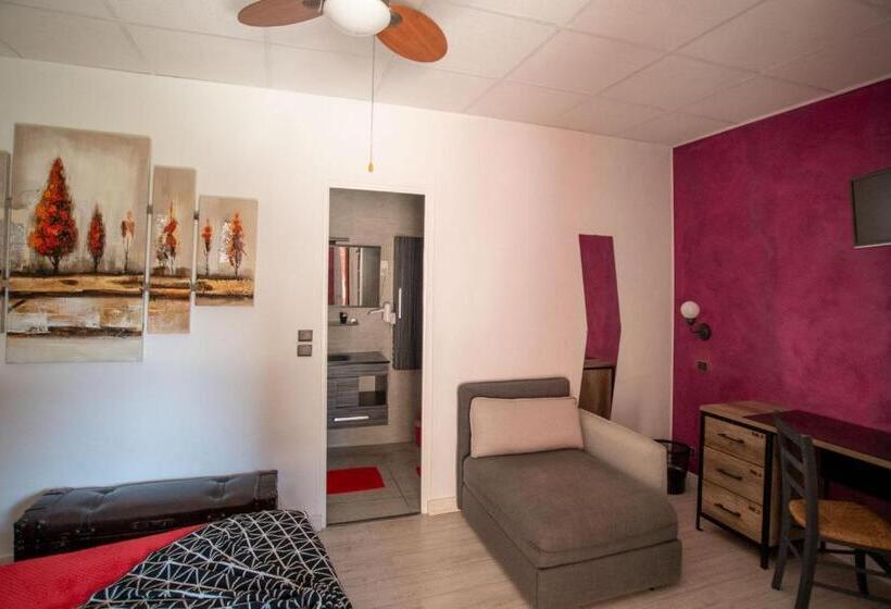 اتاق لوکس با تخت بزرگ, Hôtel Les Orangers