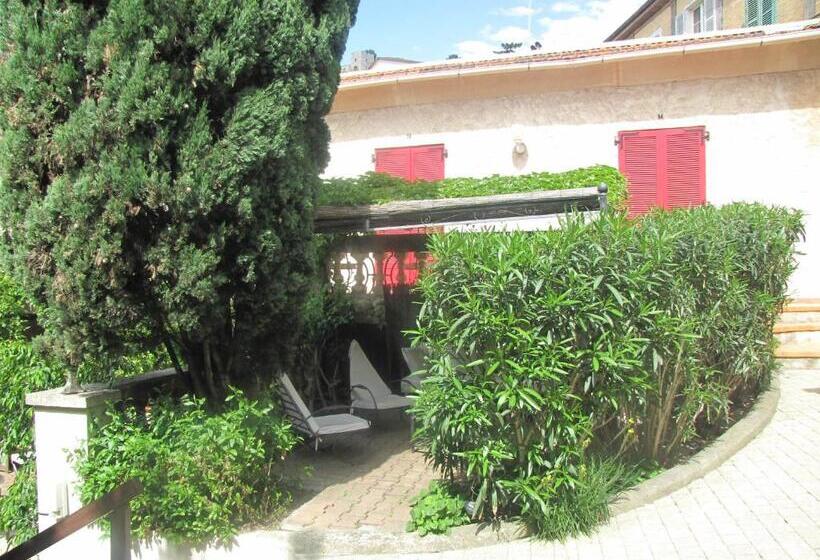 اتاق استاندارد با تراس, Hôtel Les Orangers
